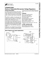 DataSheet LP2950-5.0 pdf